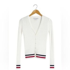 Tommy Hilfiger Vintage Y2K Women's Size Small  Cardigan Letterman's Sweater